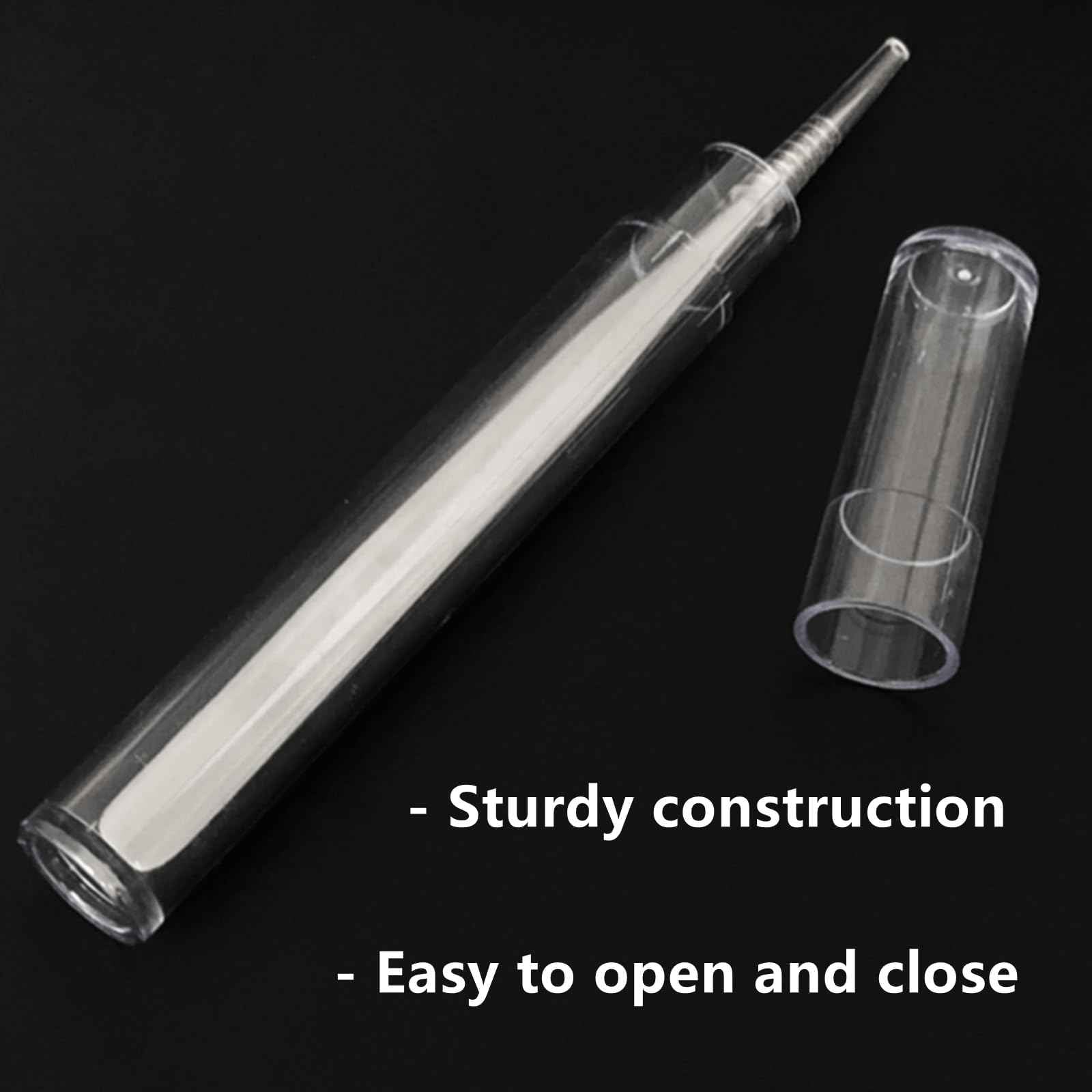 2 Packs Professional Tweezers Storage Case, Tweezers Organizer Eyelash Extension Tools Travel Small Box for Clip Manicure Tool