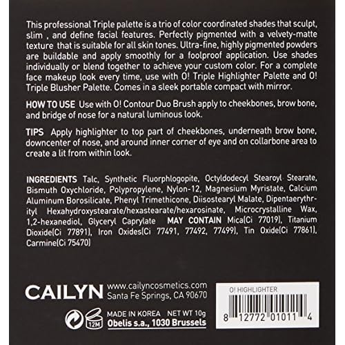 CAILYN O! Triple Highlighter Palette