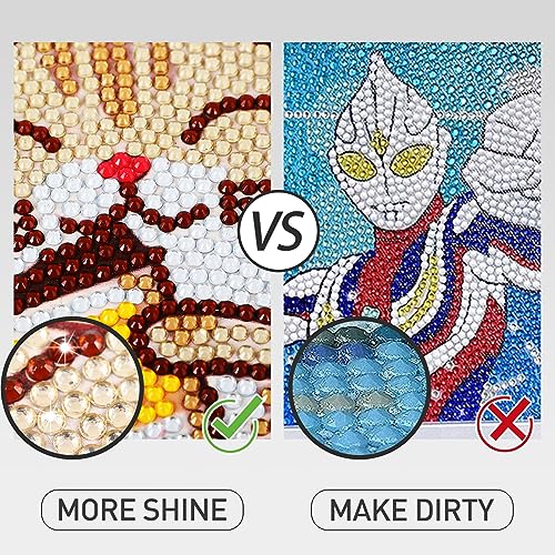 Diamond Painting Sealer, Topwey Diamond Painting Adhesive with Applicator Helps retain Your Diamond Sparkle, Also Applicable to Puzzles for Adults (125 ML 4.4 Fl Oz)