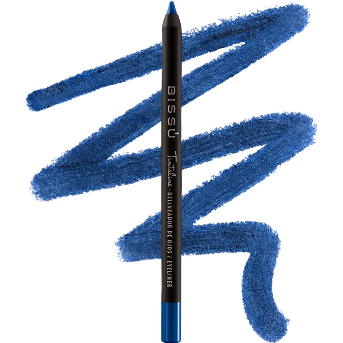 Bissú Tintaline Eyeliner - 25 Vivid Colors, High-Coverage, Long-Lasting & Smudge-Proof (Royal Blue)