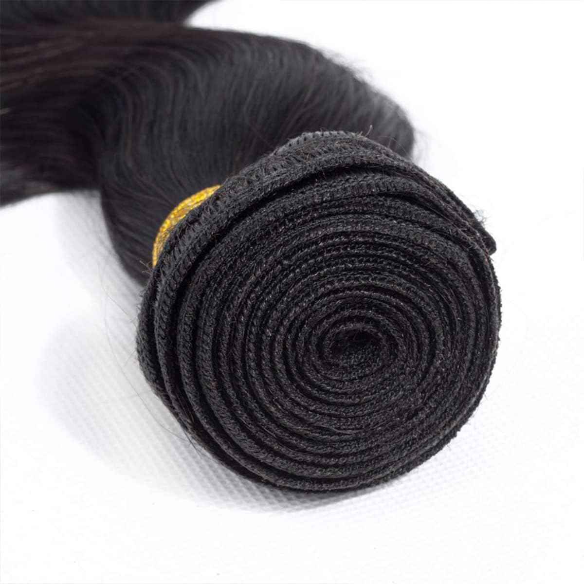 Nervoss 12A Human Hair Bundles Body Wave 20 Inch One Bundle 100% Unprocessed Brazilian Virgin Hair Natural Black Color