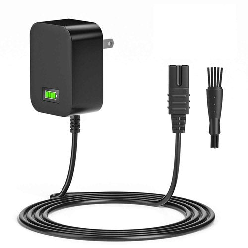 2V Charger for Wahl Shaver Shaper - Auto Power Off & Charging Display 2V Power Cord for Wahl Trimmer 8061, 8163, 8786-1001, 7367, 7357, 7029, 7060, 4000, 5-Star Series for Whal Clipper Power Cord