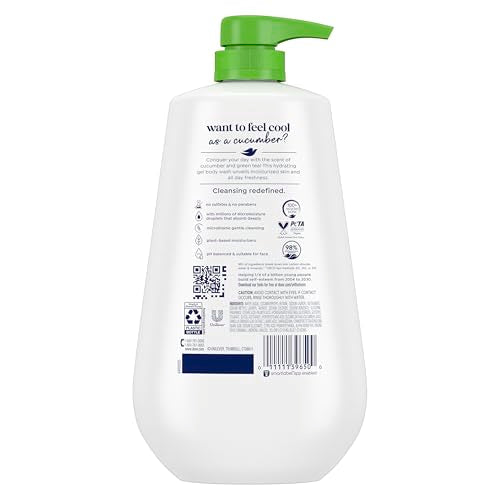 Dove Refresh Body Wash Cucumber Green Tea 30.6 oz