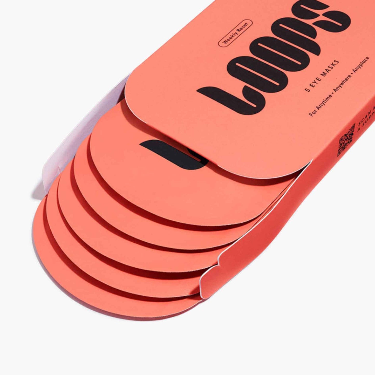 LOOPS WEEKLY RESET - Rejuvenating Hydrogel Eye Mask Kit - Hydrate, Nourish & Help Reduce Wrinkles for Refreshed Eyes - Reduces Signs of Puffiness - For Resilient-Looking Skin - Gifts for Women - 5 Pc