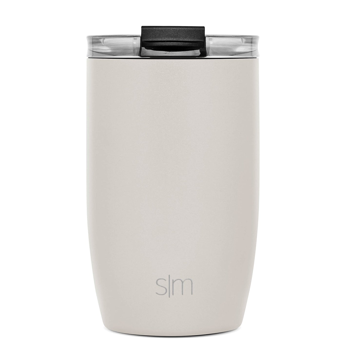 Simple Modern Travel Coffee Mug Tumbler with Flip Lid | Reusable Insulated Stainless Steel Cold Brew Iced Coffee Cup Thermos | Gifts for Women Men Him Her | Voyager Collection | 12oz | Almond Birch