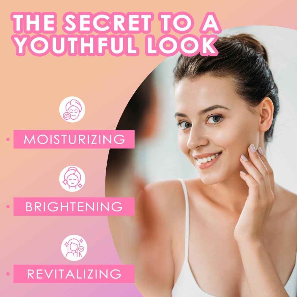 tuyapio Organic Golden Castor Oil Roll-On with Rose Quartz Roller, Cold-Pressed Pure Organic Castor Oil Roller Ball for Hair Growth, Eyelashes, Eyebrows & Skin, 1.7 fl oz (2)