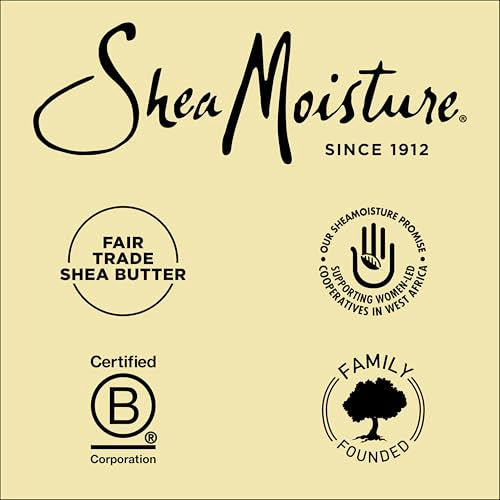 SheaMoisture Strengthen and Restore Shampoo Jamaican Black Castor Oil for Damaged Hair Sulfate-Free 24 oz,(Pack of 2)