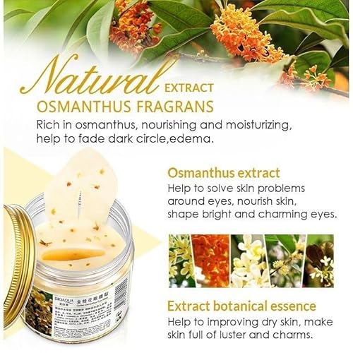 BIOAQUA Under Eye Patches ? Collagen Gel Eye Mask for Puffiness & Dark Circles ? Hydrating Osmanthus Lemon Eye Patches, 80 Pcs