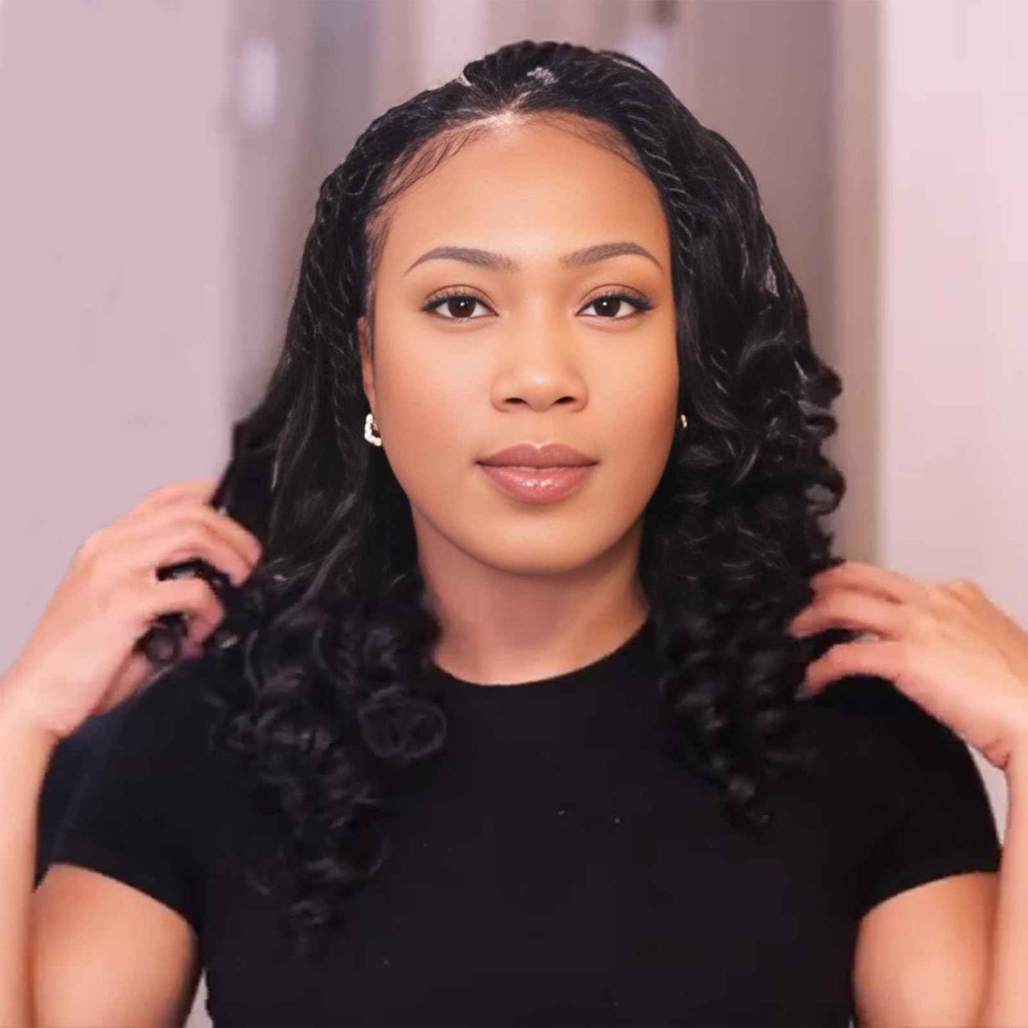 ToyoTress Boho Island Twist Crochet Hair - 14 Inch 8 Packs Natural Black Boho Havana Twist Crochet Braids Synthetic Braiding Hair (14 Inch,1B-8P)