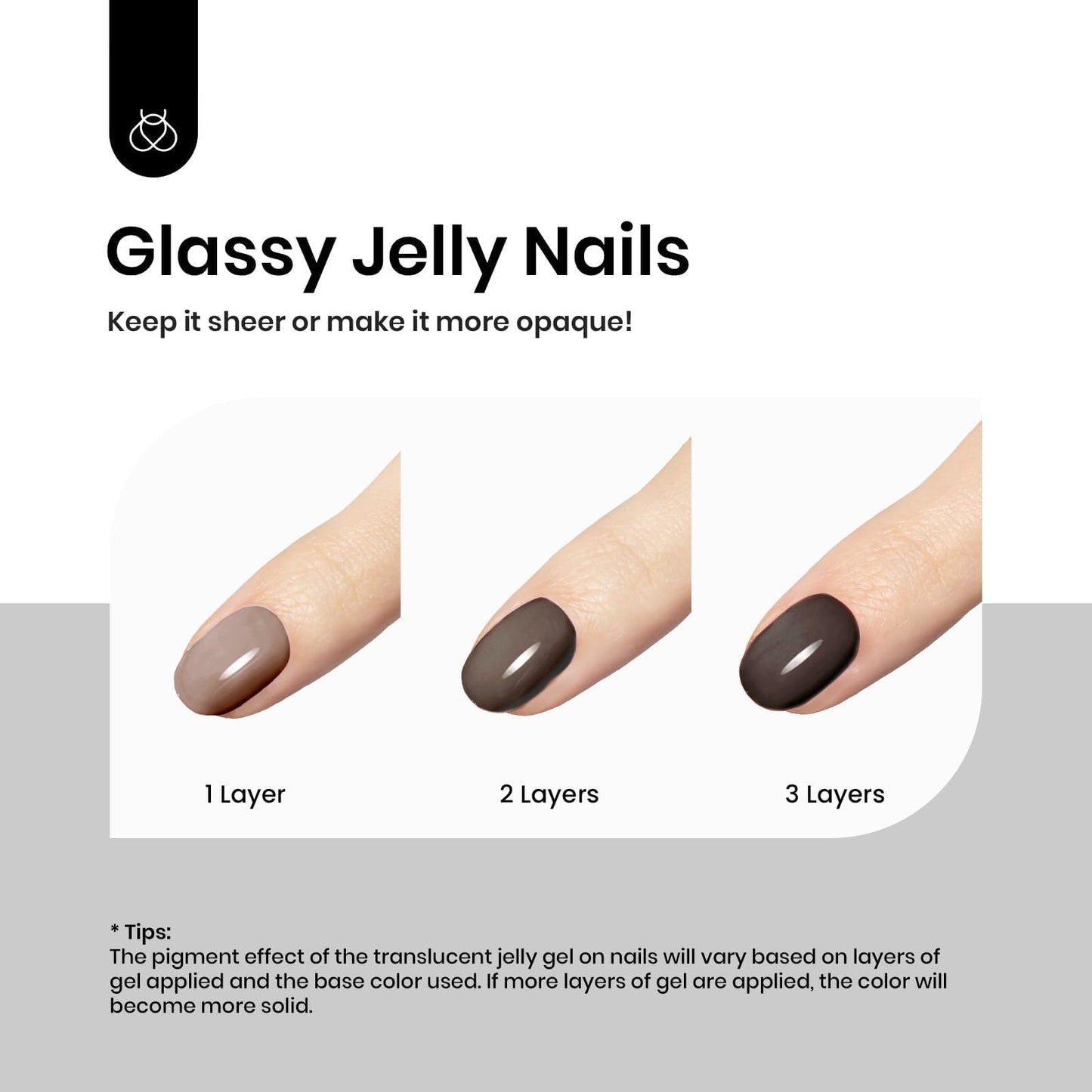 Beetles Jelly Nude Black Gel Nail Polish 15ML 1 Pcs Sheer Neutral Translucent Black Gel Polish Soak Off U V LED Nail Lamp Glassy Jelly Nails DIY Home