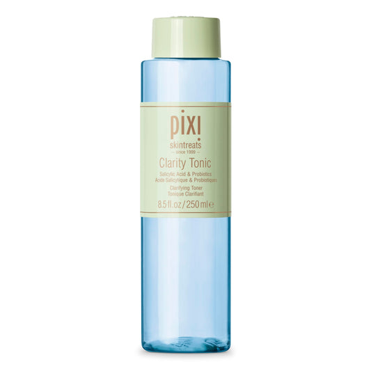 Pixi Beauty Clarity Tonic, AHA & BHA Toner | Minimize Pores, Promote A Clearer, Healthier Complexion, 250 ml