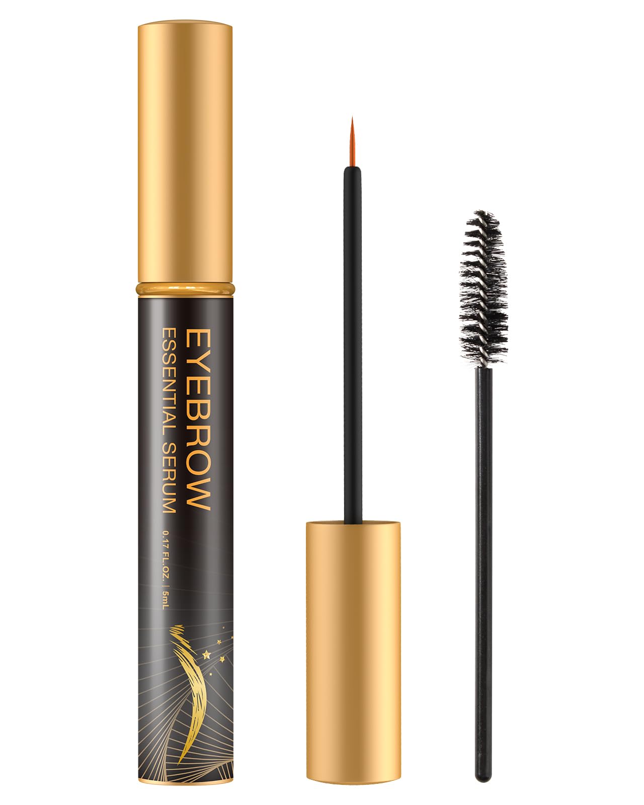 WM WESTERN MIRACLE Eyebrow Serum, Thicker & Longer Looking Eyebrows, Eyebrow Essential Serum for Natural Eyebrows, Brow & Lash Enhancing Serum, Vegan & Cruelty-Free - 1 Pack