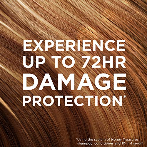 Garnier Whole Blends Sulfate Free Remedy Honey Treasures Replenishing Shampoo for Very Damaged Hair,12 Fl Oz (355ml) (Packaging May Vary) - 1 Count