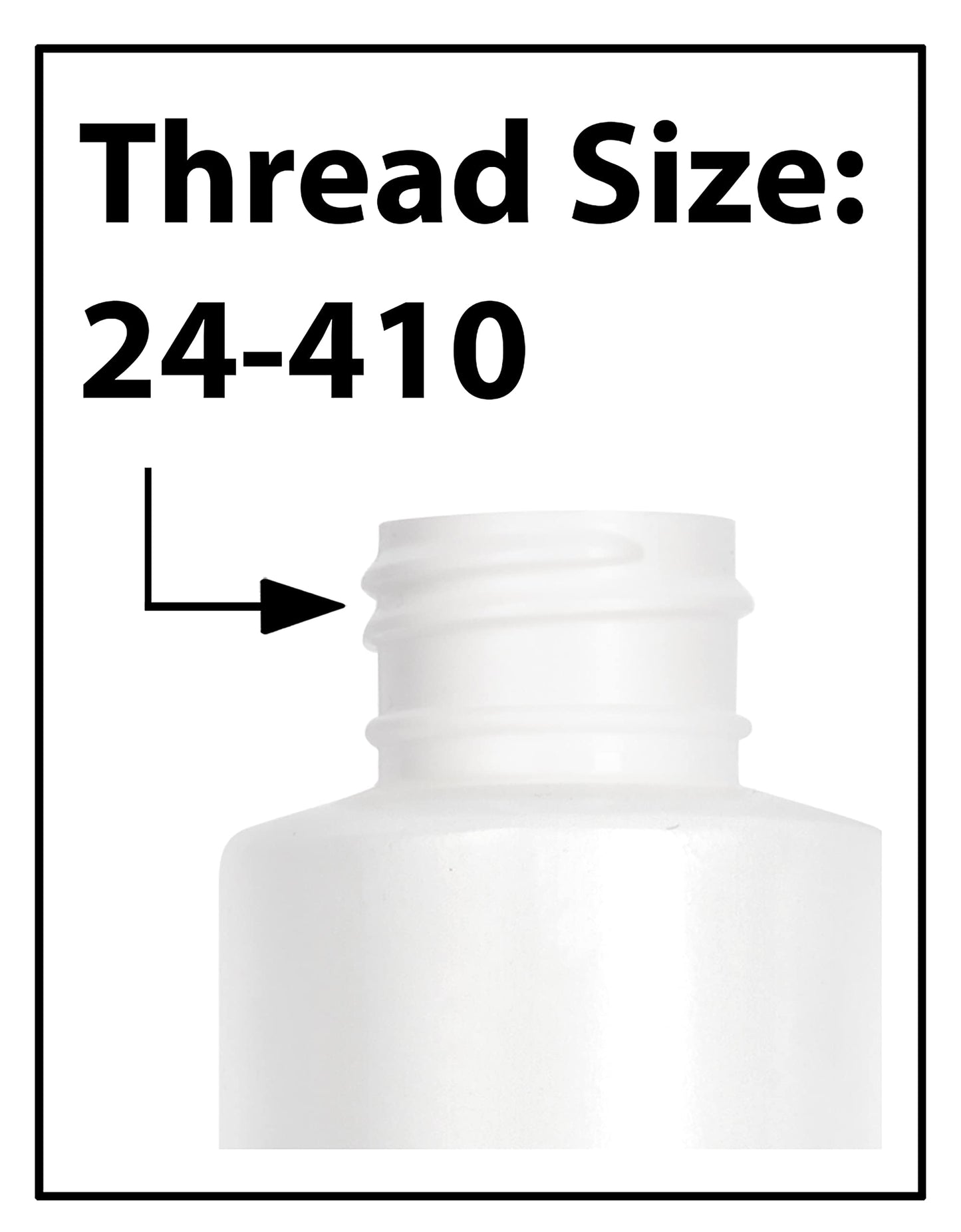 JUVITUS 4 oz / 120 ml White Refillable Plastic Cylinder Squeeze Bottle with Black Trigger Sprayer - 12 PACK