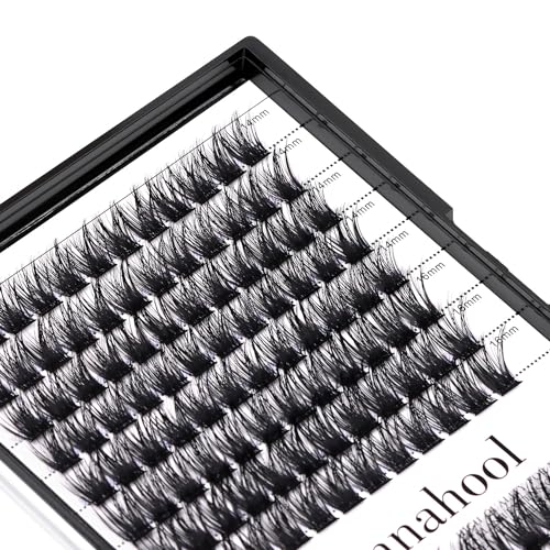 Large Tray D Curl Thickness 0.07mm Mixed 8-10-12-14mm/10-12-14-16mm/12-14-16mm /14-16mm/10-12-14mm Wide Stem Individual Cluster False Eyelashes Volume Eye Lashes Extensions (mixed 14-16mm)