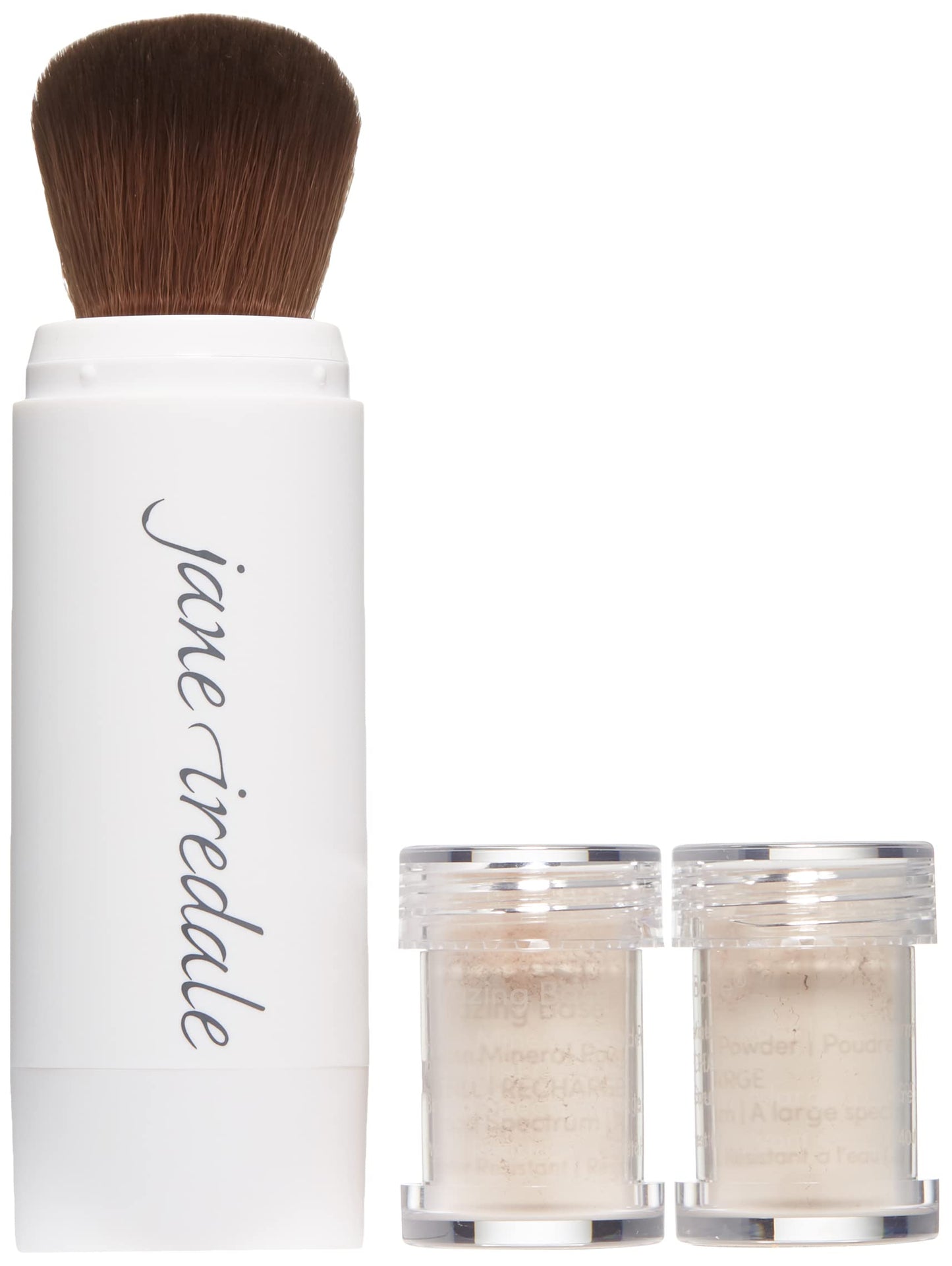 jane iredale Amazing Base Refillable Brush, Ivory, 0.18 oz.