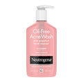 Neutrogena Oil-Free Salicylic Acid Pink Grapefruit Pore Cleansing Acne Wash and Facial Cleanser with Vitamin C, 9.1 fl. oz