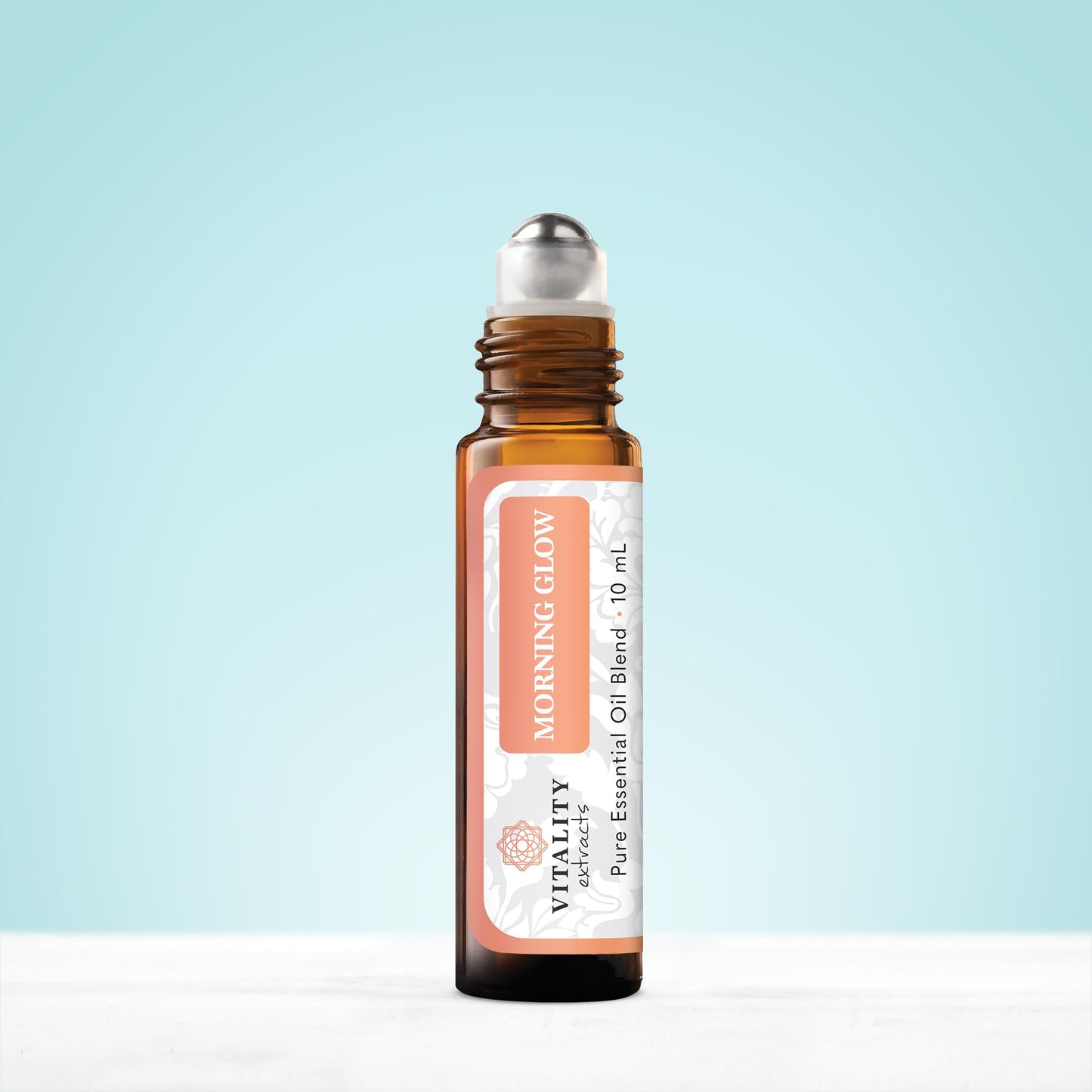 Vitality Extracts Morning Glow - Roll-On, Daily Moisturizing Serum, Avocado Oil, Tone, Rosehip, Vegan, Supple Skin, Radiant, All Skin Types, Hydrates & Nourishes