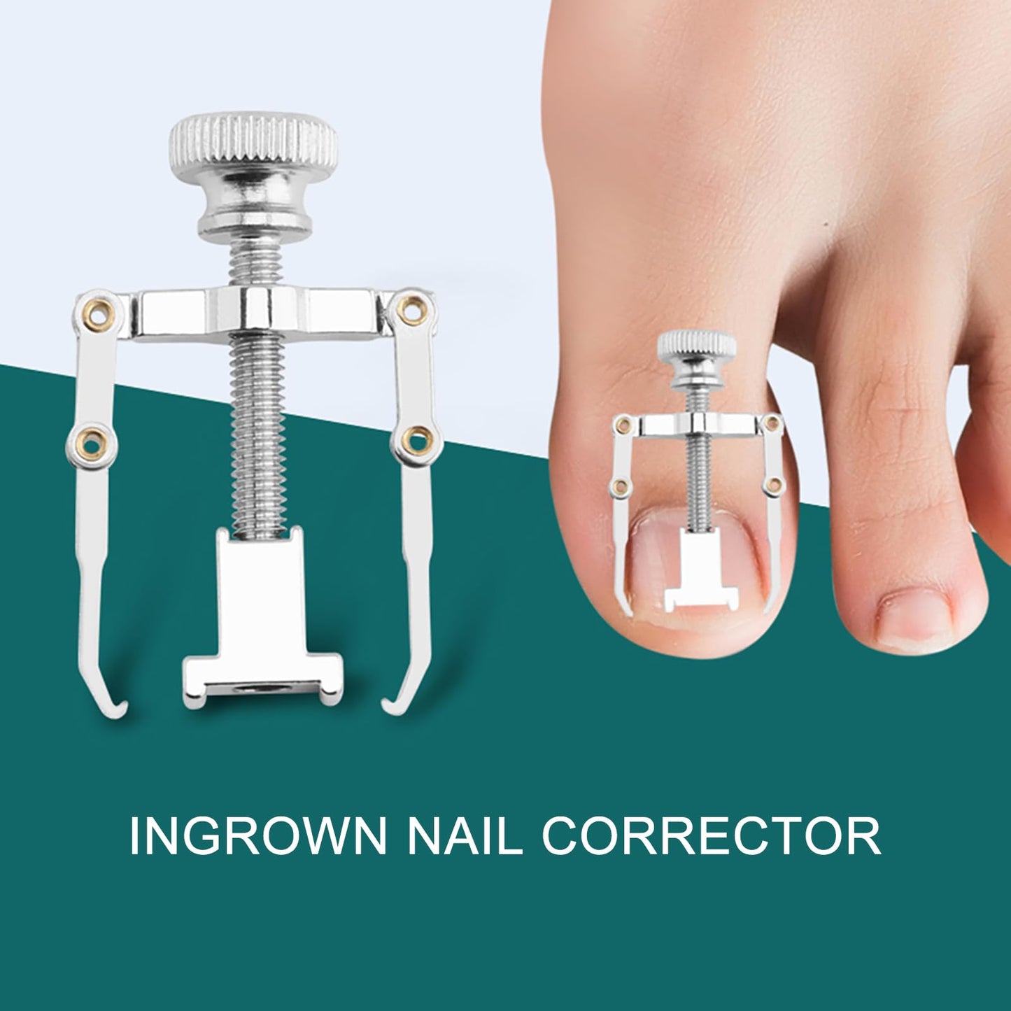 Ingrown Toenail Clippers Thick Nail Cutter for Seniors Pedicure Tools for Feet Nail Knife Cuticle Ingrown Toenail Removal Kit