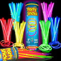 PartySticks 100-Pack 8" Glow Sticks with Connectors