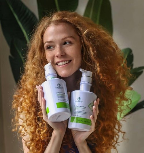 Xiaomoxuan Tea Tree Shampoo and Hydrating Hair Mask for All-Natural Hair Care Bundle