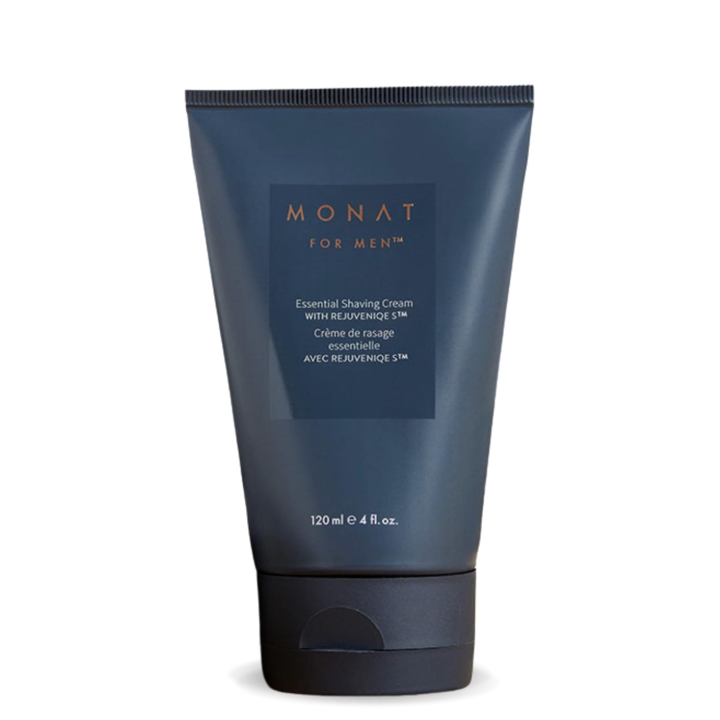 MONAT For Men Essential Shaving Cream - Natural Shaving Cream Includes Shea Butter, Coconut Oil, Aloe Vera, Ginger Root Extract, Panthenol, Avena Care & Coffee Seed Oil - Net Wt. 120 ml / 4 fl. oz.