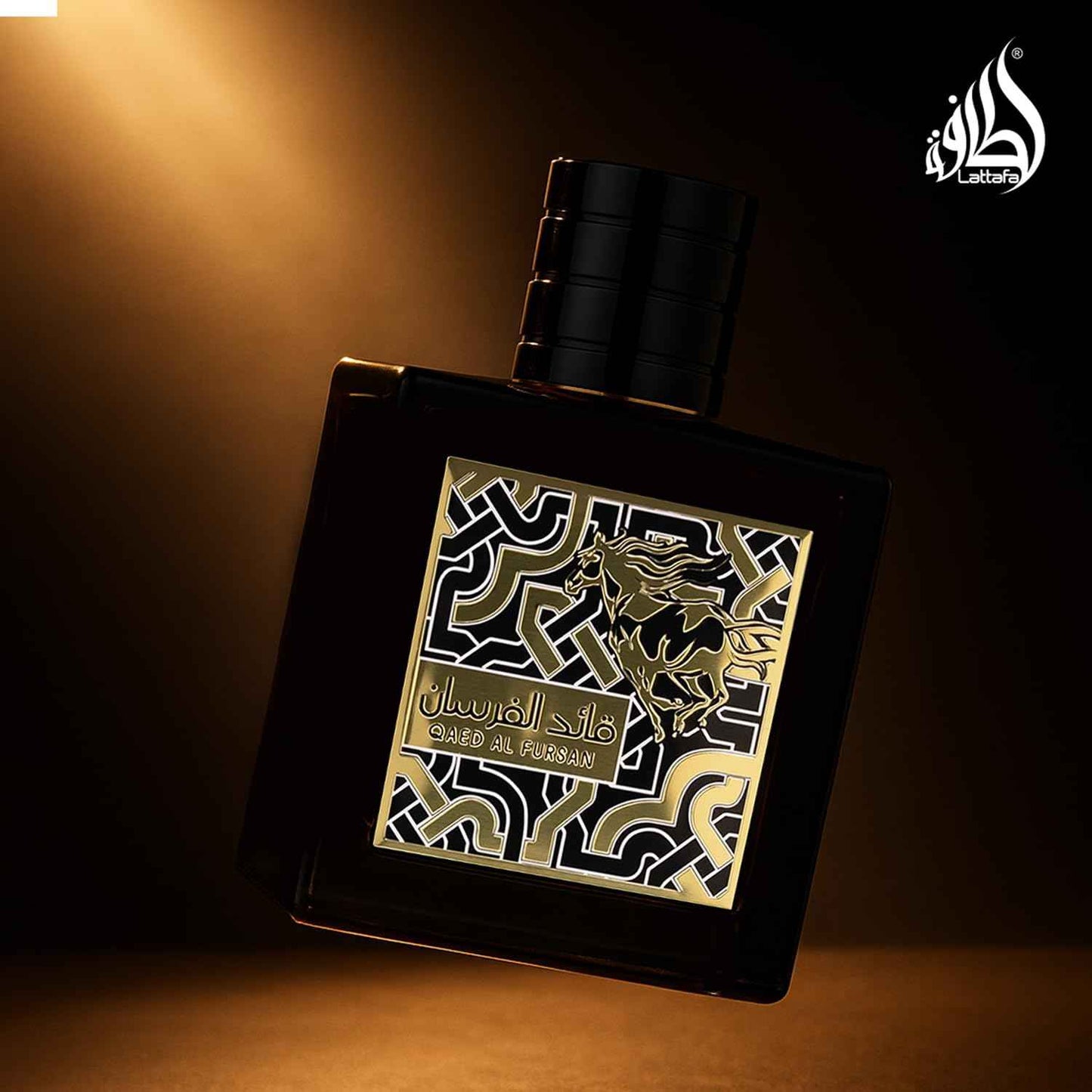 Lattafa Qaed Al Fursan for Men Eau de Parfum Spray, 3.04 Ounce