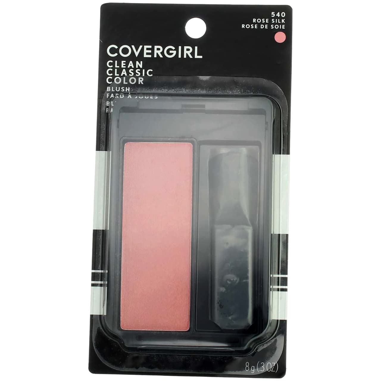 CoverGirl Classic Color Blush, Rose Silk [540], 0.3 oz (Pack of 5)