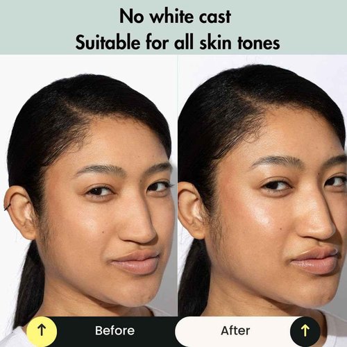 Daily Repair & Protect Moisturizer with Mineral Sunscreen Face SPF 50+ I With Squalane and Aloe Vera for Deep Moisture I UVA/UVB & Blue Light Protection I No White Cast I Reef Safe I Vegan