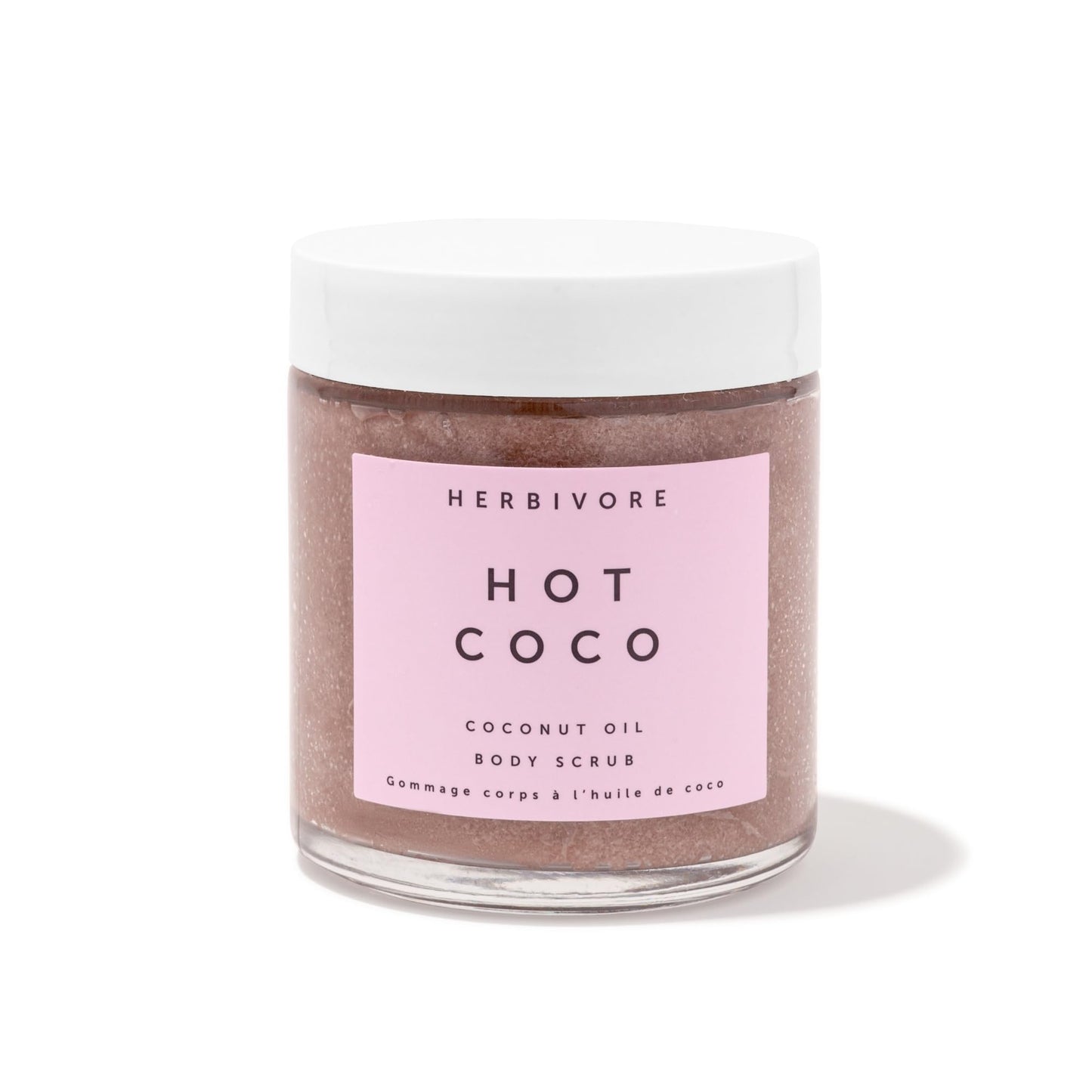 HERBIVORE Hot Coco Coconut Oil Body Scrub Coconut + Cocoa Butter 4 oz