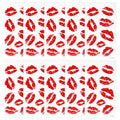 Red Lip Temporary Tattoo Stickers, 10 Sheets Waterproof Self-Adhesive
