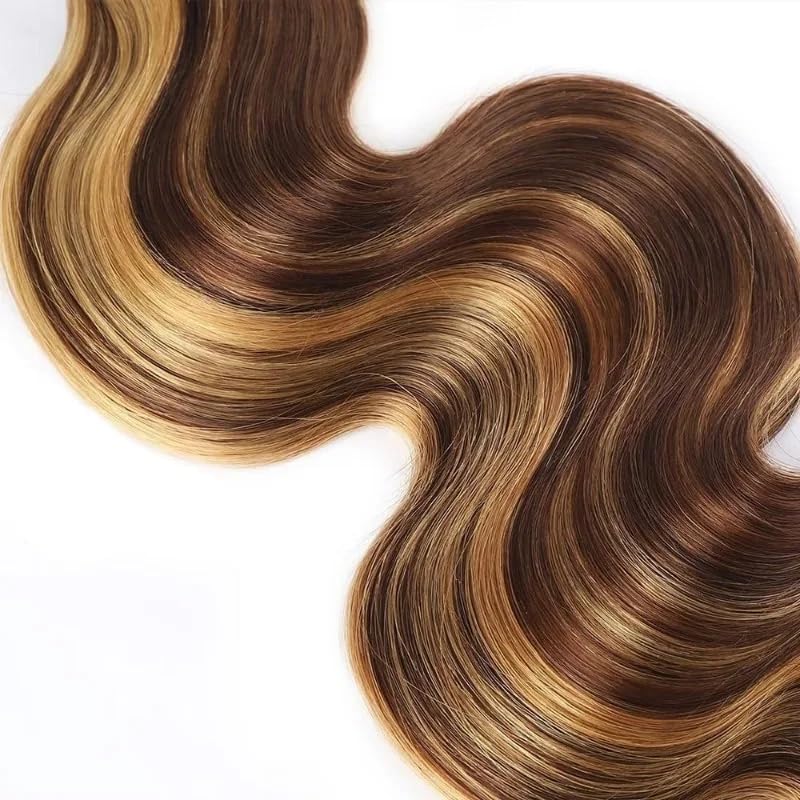 P427 Body Wave Human Hair Bundles 14 16 18 Inch