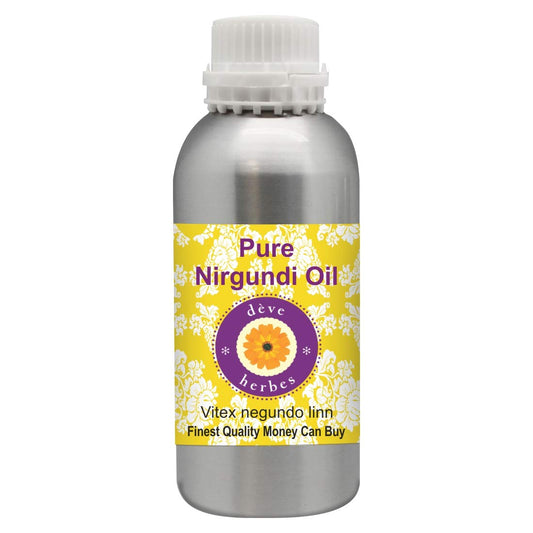 Deve Herbes Pure Nirgundi Oil (Vitex negundo linn) 1250ml (42 oz)