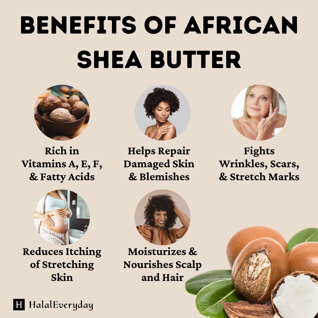 Kyabo New Pure African White Ivory Shea Butter 5Lbs Premium 100% Natural Virgin RAW Organic Grade A Unrefined Ghana Skin Beauty Care Face Body Hair Scalp Non GMO Natural Karite