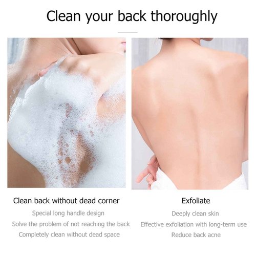 LALAFINA Fruit Bath Sponges, 4pcs Kids Cute Body Scrubbers Shower Cleansing Sponges for Bathing Accessories