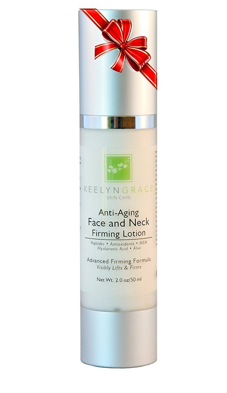 Face & Neck Firming Cream - Anti Aging Lotion Lifts & Firms | Tightens Sagging Skin | Reduces Wrinkles & Fine Lines | Smoothing & Brightening Advanced Treatment with Peptides & Hyaluronic Acid - 2 Oz.