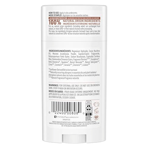 Natural Deodorant Sandalwood & Citrus - 24 Hour Odor Protection