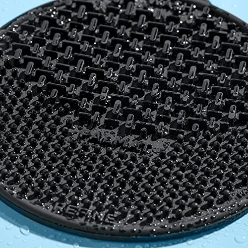 Sigma Beauty - Palmat¢ç - Makeup Brush Cleaner - Perfect for Travel and On the Go - Palm Sized - Black