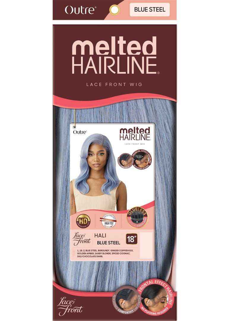 Outre Lace Front Wig - Melted Hairline - Hali (BURGUNDY)