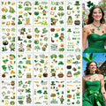 St Patrick's Day Temporary Tattoos - 20 Sheets Shamrock