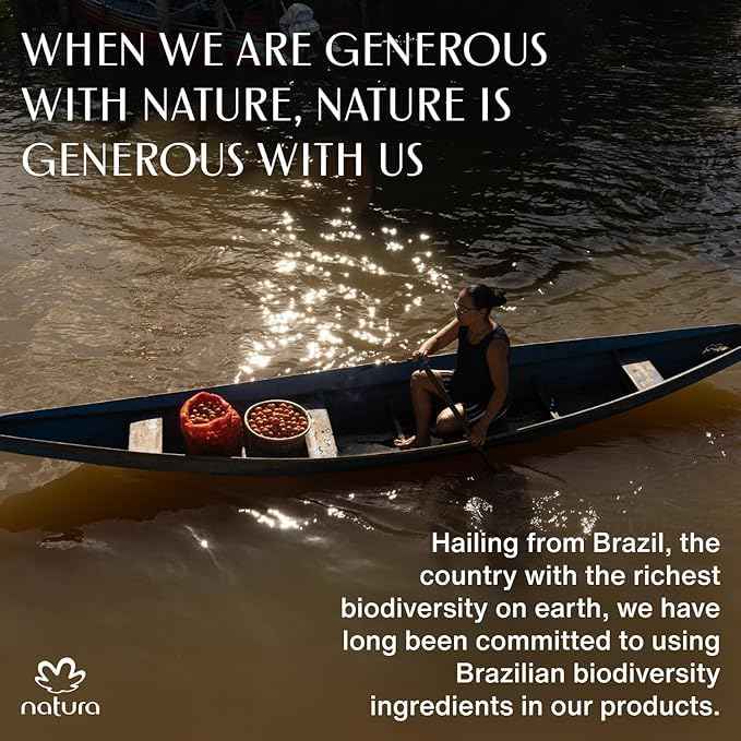 Natura - Ekos Passion Fruit Relieving Body Lotion - Calming Lotion - 24 Hours of Hydration - Essential Fatty Acids - Vegan Skin Care - Brazilian Beauty Secrets - 13.5 fl oz (400ml)