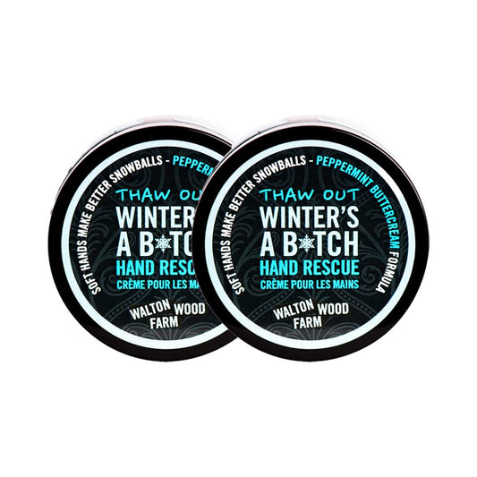 Walton Wood Farm Hand Rescue (4 oz (Pack of 2), Winter's a B*tch)