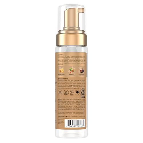 Shea Moisture Manuka Honey & Mafura Oil Wrap & Set Mousse Hydrating Made for Hold, Body, & Shine 7.5 oz