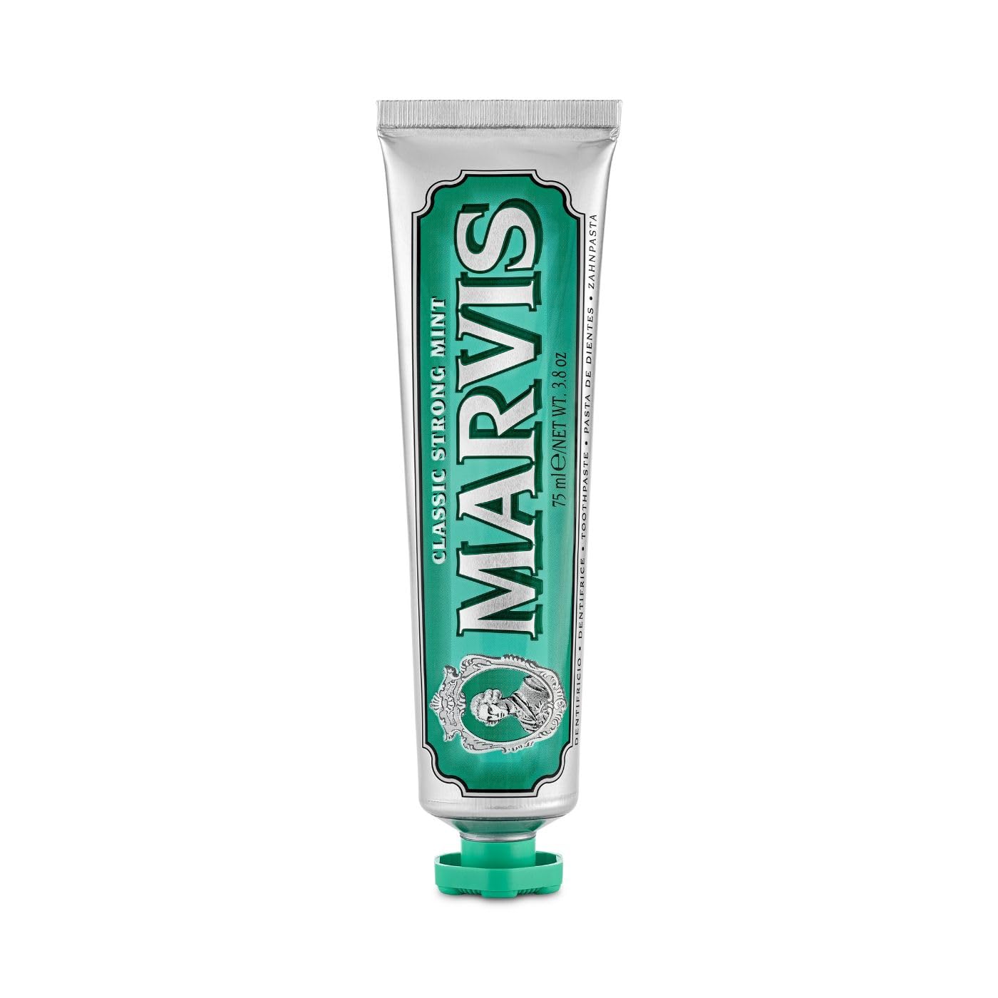 Marvis Classic Strong Mint Toothpaste, 3.8 oz (Pack of 1)