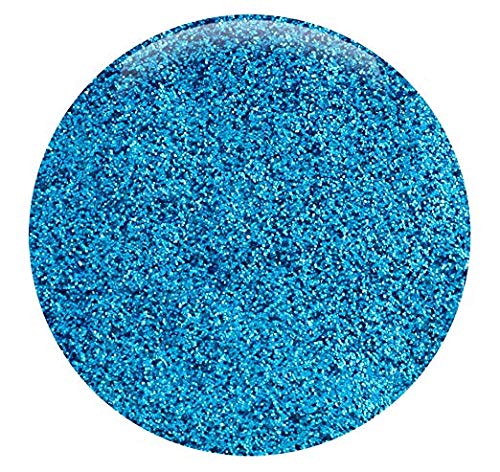 GLITTIES - Ocean Blue - Loose Fine Glitter Powder (.008") - Great for Nail Art, Nail Polish, Gel, Gel Polish or Acrylic Nail Powder - Solvent Resistant - (30 Gram Jar)