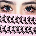 Manga Lashes 16mm - 10 Pairs Anime Cosplay Eyelashes