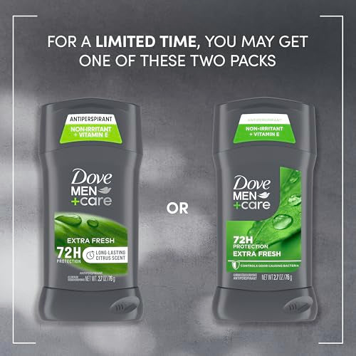 Dove Men+Care Extra Fresh Antiperspirant Deodorant Twin Pack 2.7oz