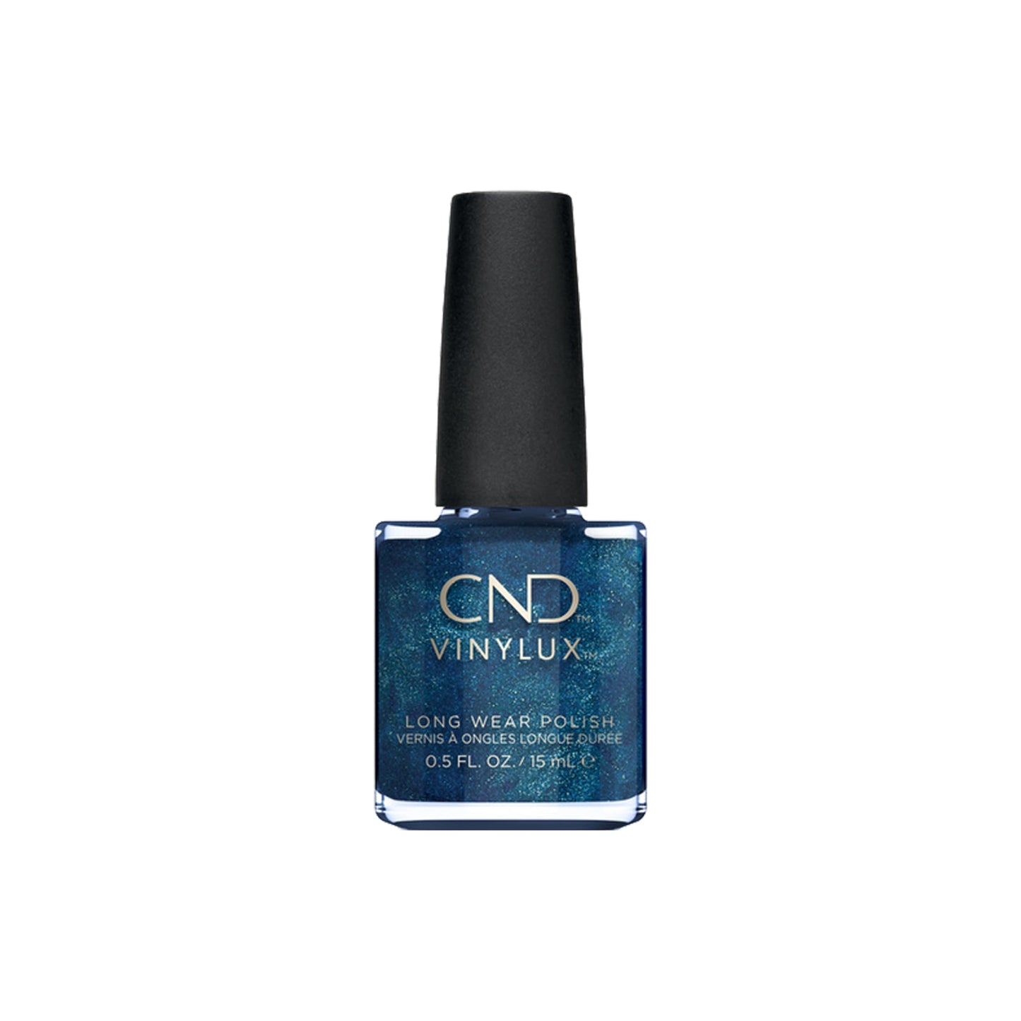 CND Vinylux Longwear Blue Nail Polish, Gel-like Shine & Chip Resistant Color, Peacock Plume, 0.5 fl. oz