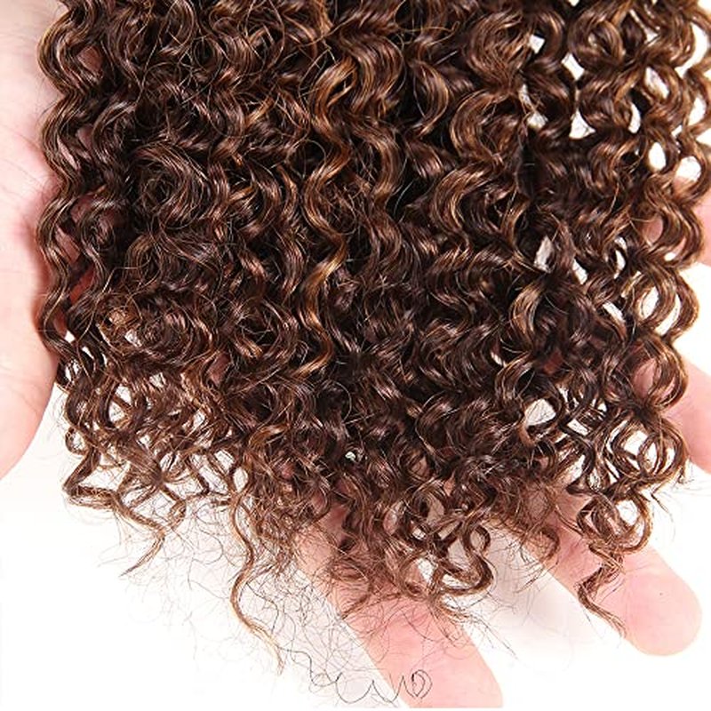 P4/30 Water Wave Hair Bundle 22-26 Inch Brazilian Virgin Human Hair 3 Bundles