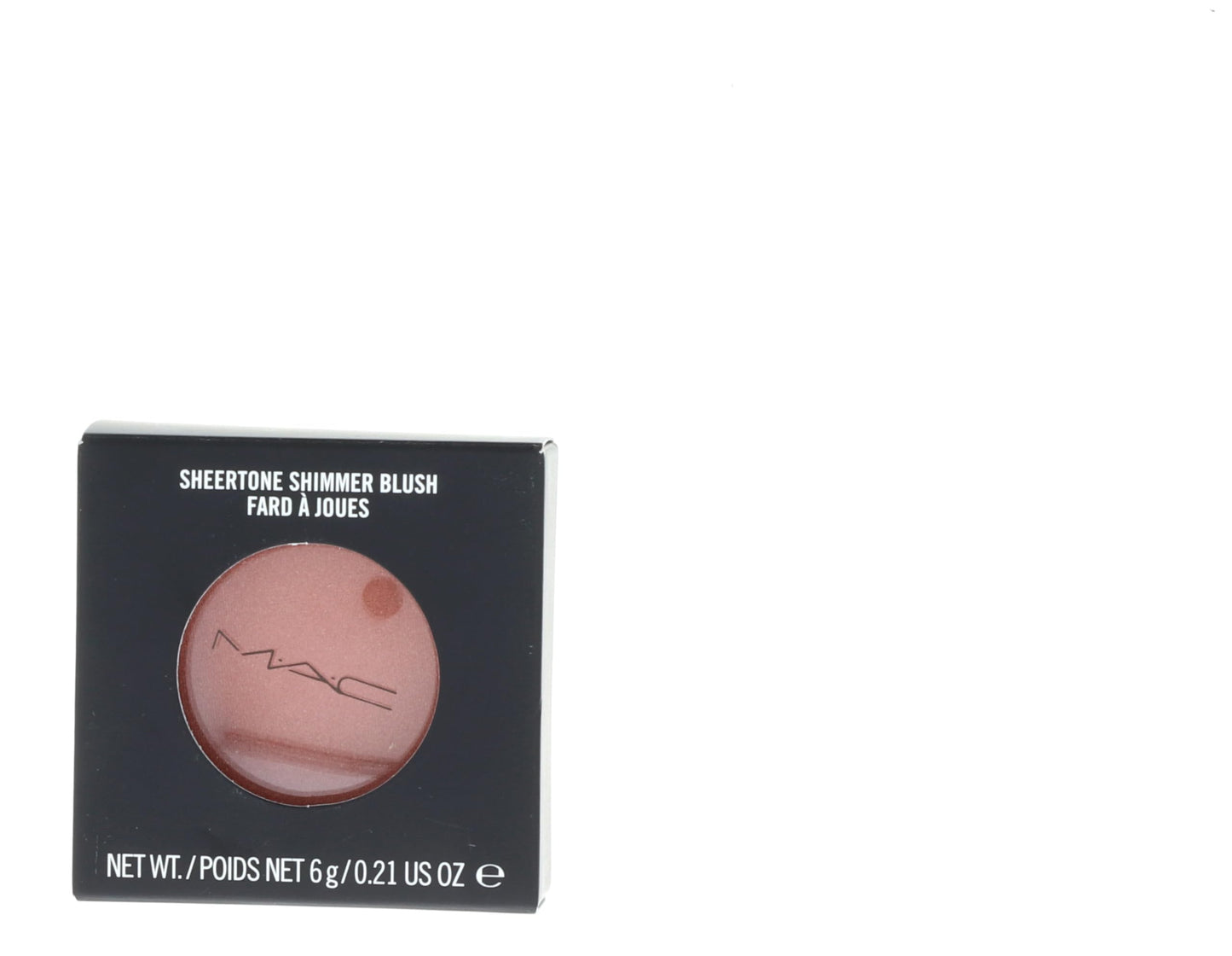 MAC Sheertone Shimmer Blush Peachtwist for Women, 6g/0.21 ounce